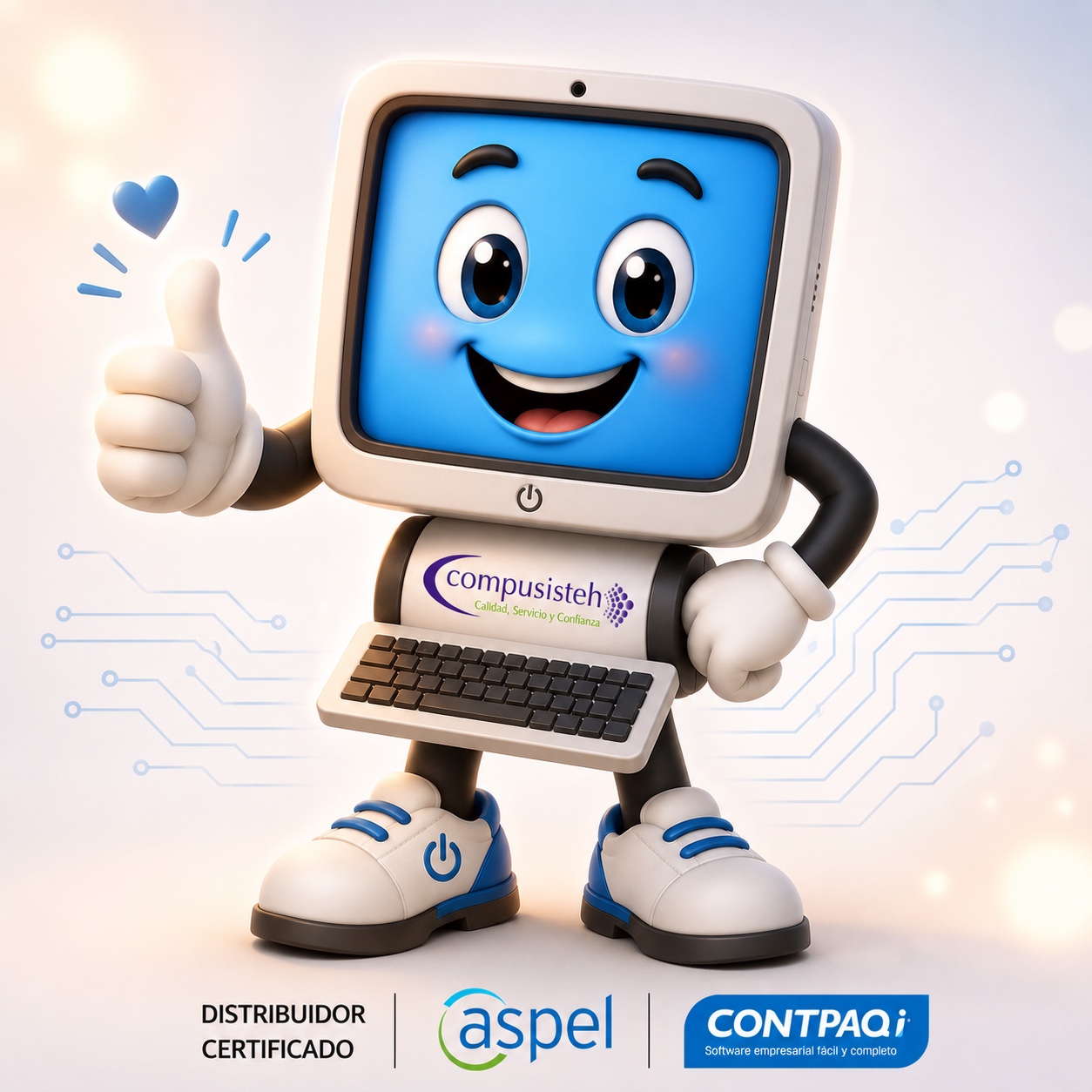 Mascota de CompuSisteh